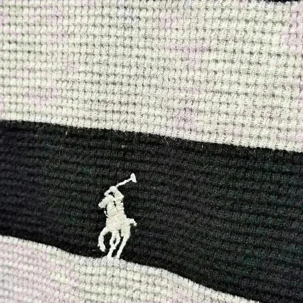 POLO Ralph Lauren Rugby Stripe Thermal sz M - Picture 5 of 8
